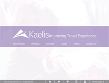 Tablet Screenshot of kaelisgroup.com